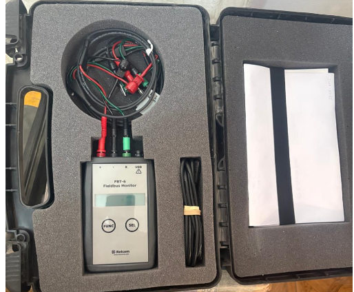 Monitor de Diagnóstico Fieldbus Relcom MTL FBT-6 (Kit Completo)