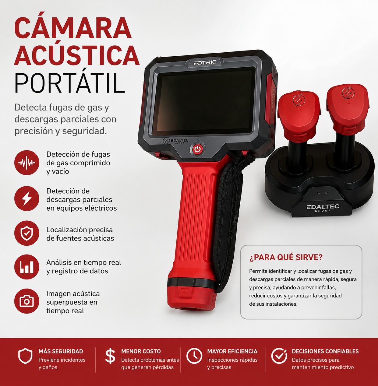 CAMARA ACUSTICA FOTRIC TD3-LD